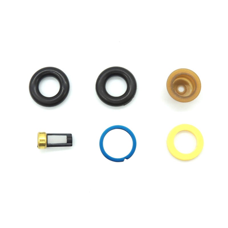 HiSport Fuel Injector Seal Kits Include O-rings  Pintle Caps  Seal Spacers and Filter Baskets Universal Repair Set Replaces 0280150962 [8 Set] - Image 5